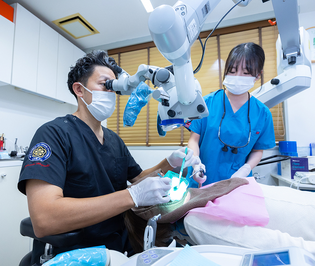 専門性を追求した精密根管治療を実践しています