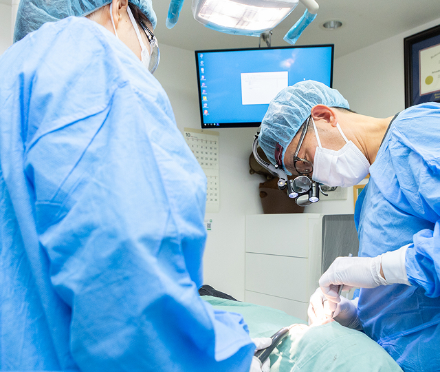 症例に合わせた専門医が、分業制で治療にあたります