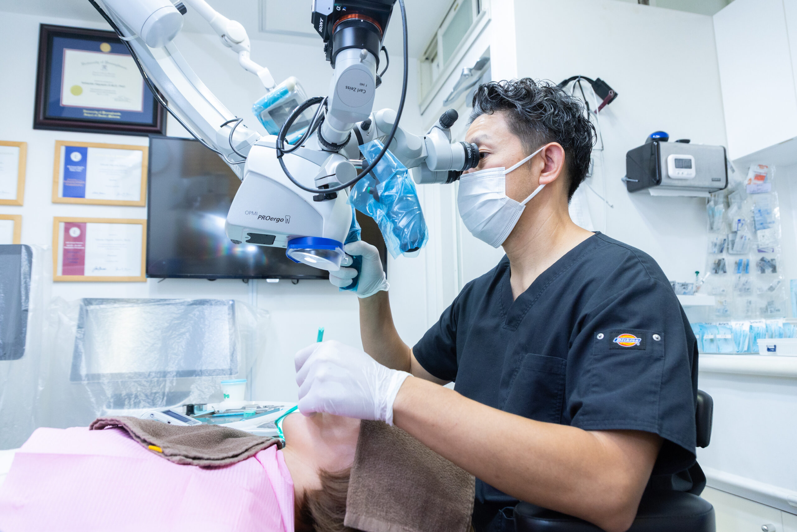 歯の土台にアプローチする治療法